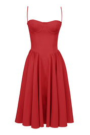 Monaco Corset Midi Dress