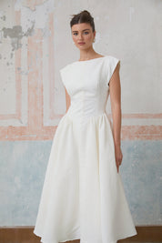 R&S Structured Midi Dress