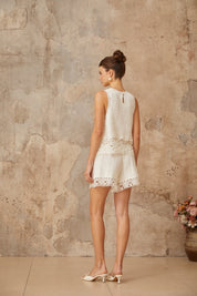 Solène Ivory Crochet Set