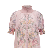 Janelle Rosé Floral-Print Matching Set