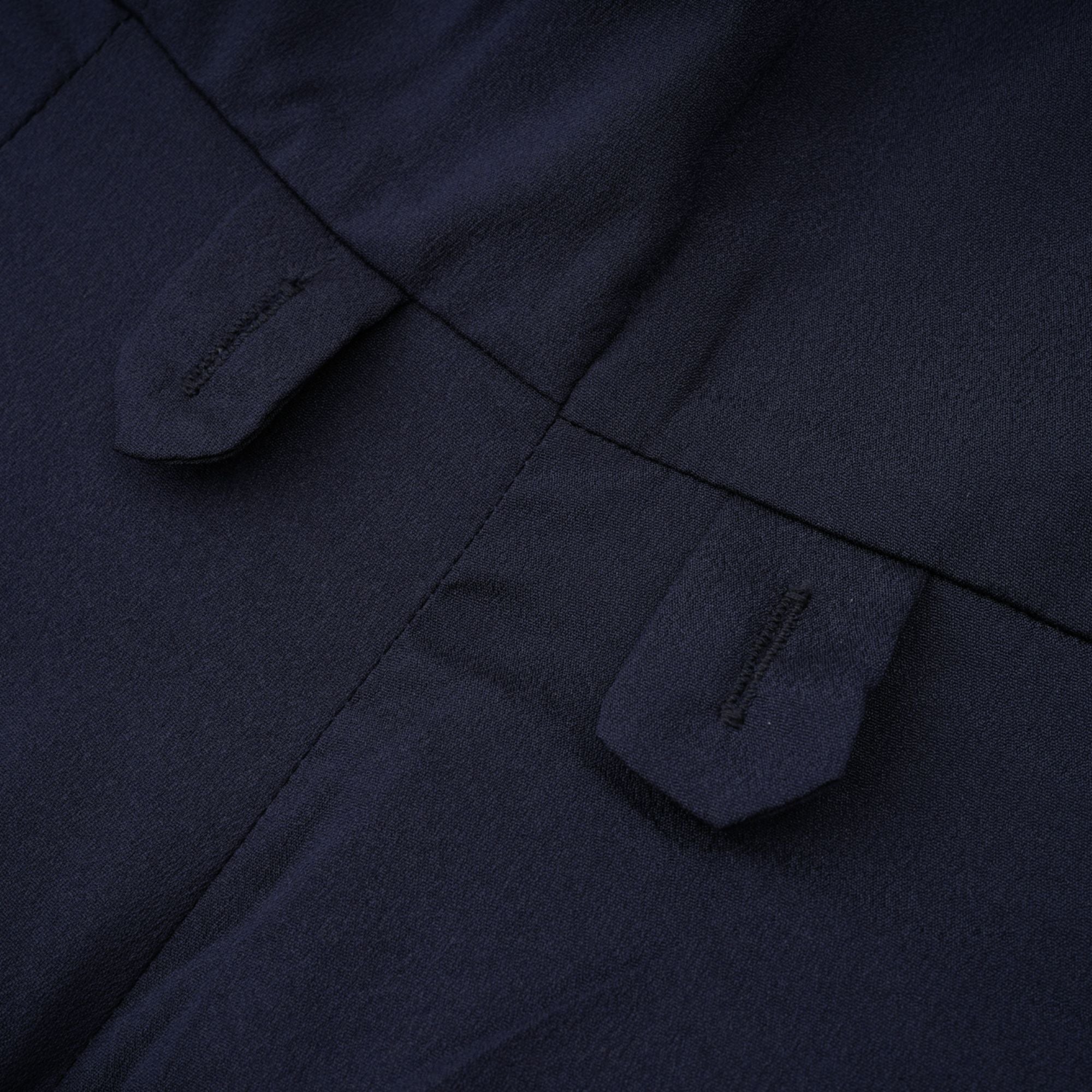 R&S Navy Textured Maxi Dress