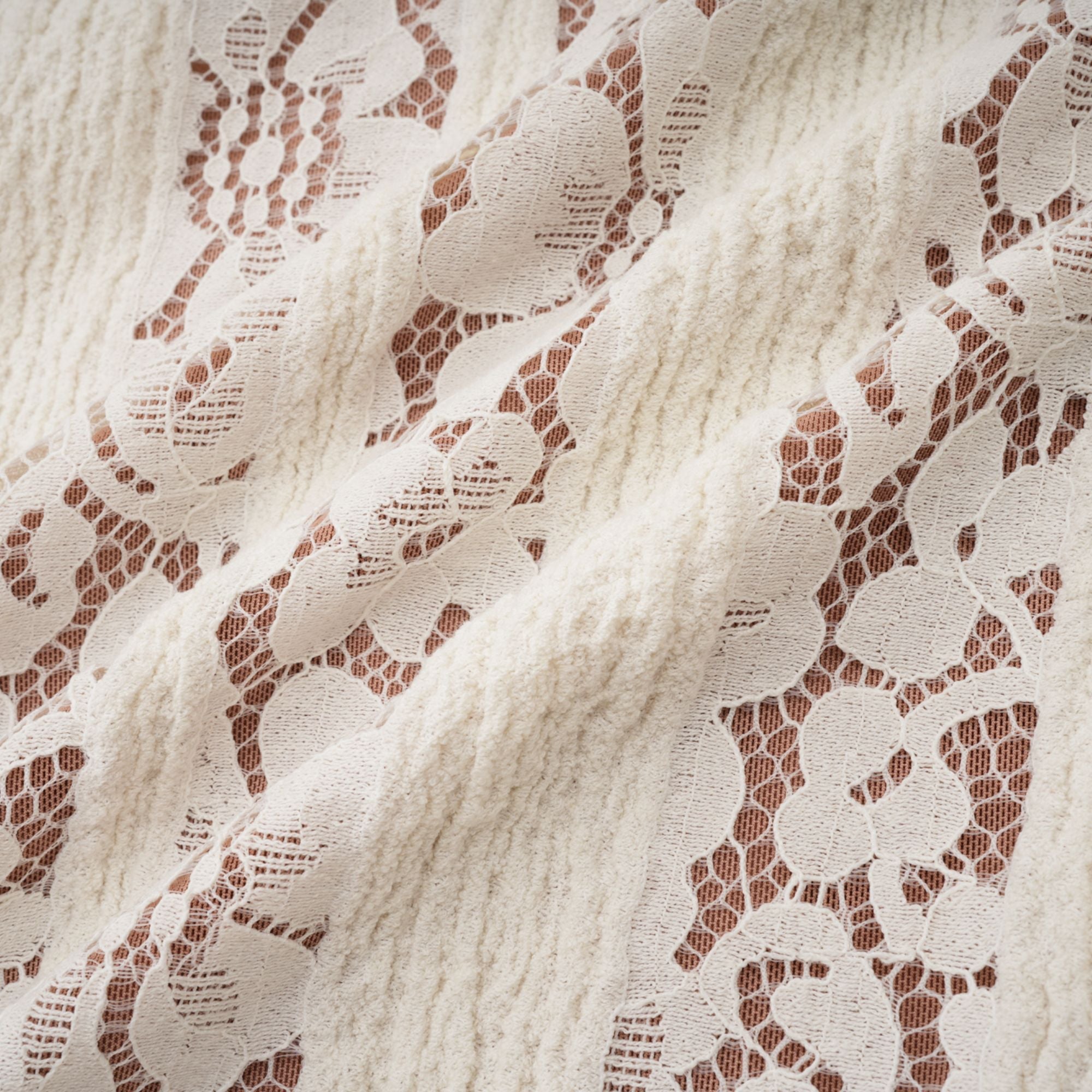 Emeline White Floral Lace Maxi Dress