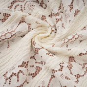 Emeline White Floral Lace Maxi Dress