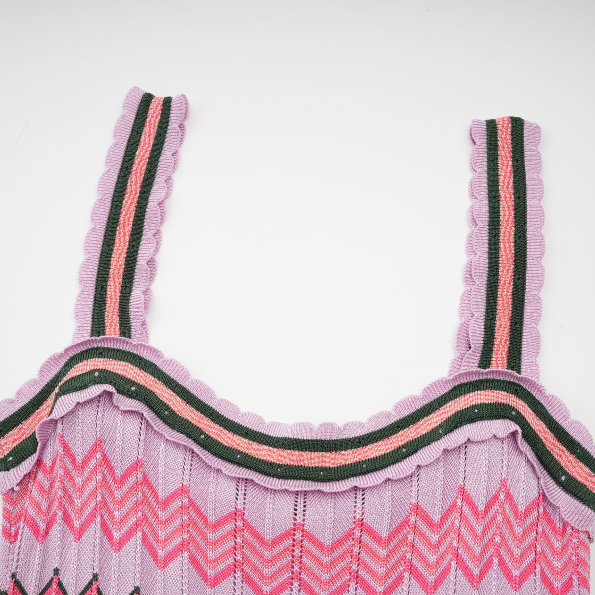 Cléo Striped Midi Dress