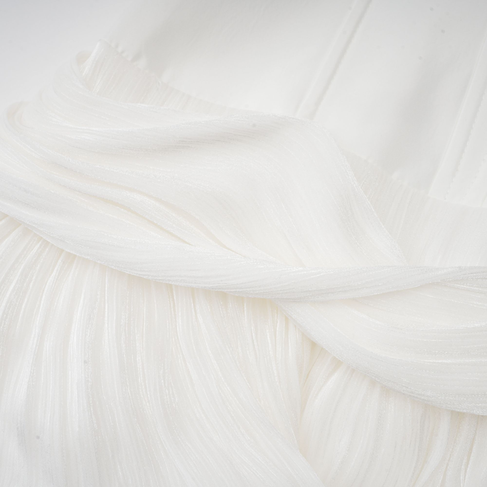 White Ruffled Mini Dress with Corset Detail