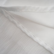 White Ruffled Mini Dress with Corset Detail