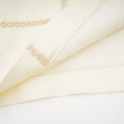 Éliane Embroidered Panel Midi Dress