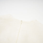 Éliane Embroidered Panel Midi Dress