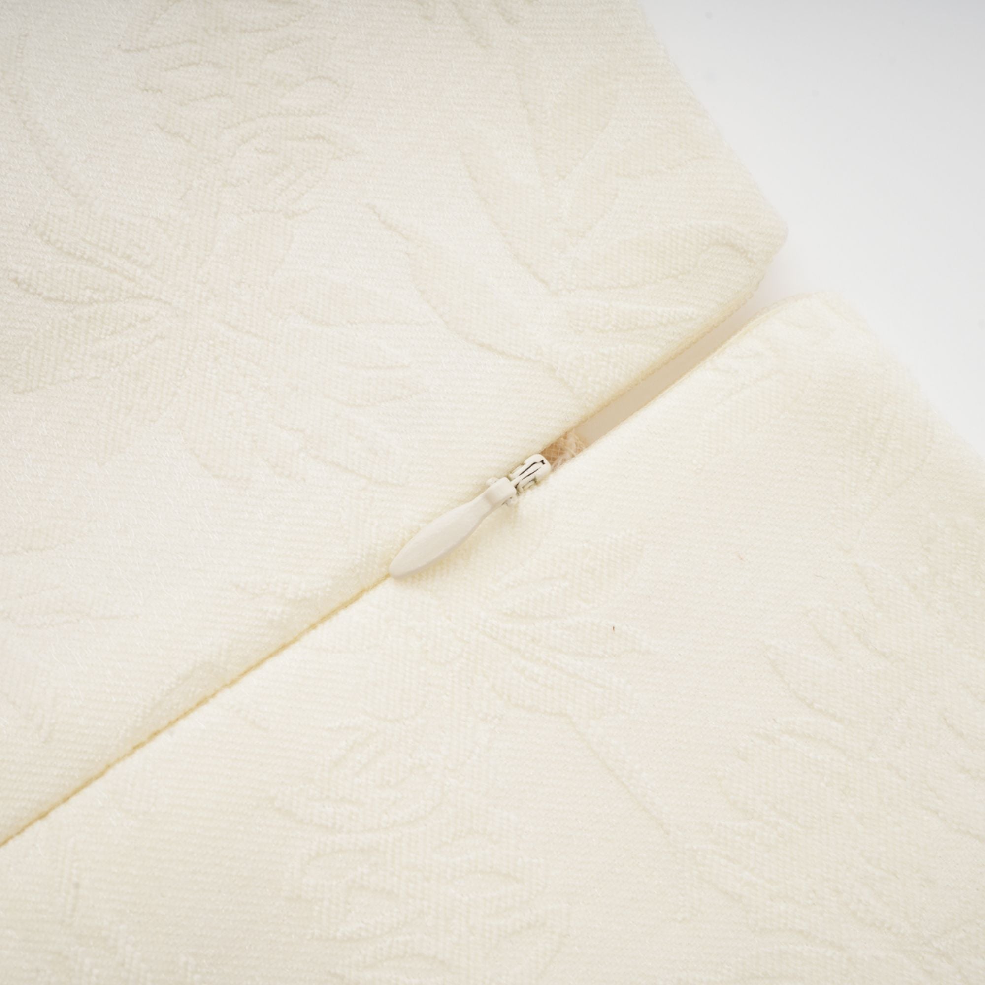 Éliane Embroidered Panel Midi Dress