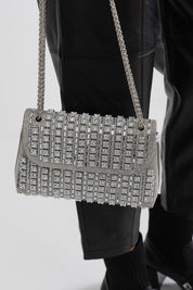 "Étoile" Handbag – Silver Sparkle