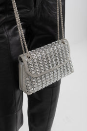 "Étoile" Handbag – Silver Sparkle