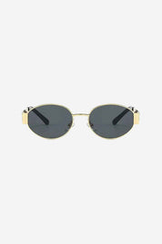 “Le Soleil” Sunglasses – Noir & Gold
