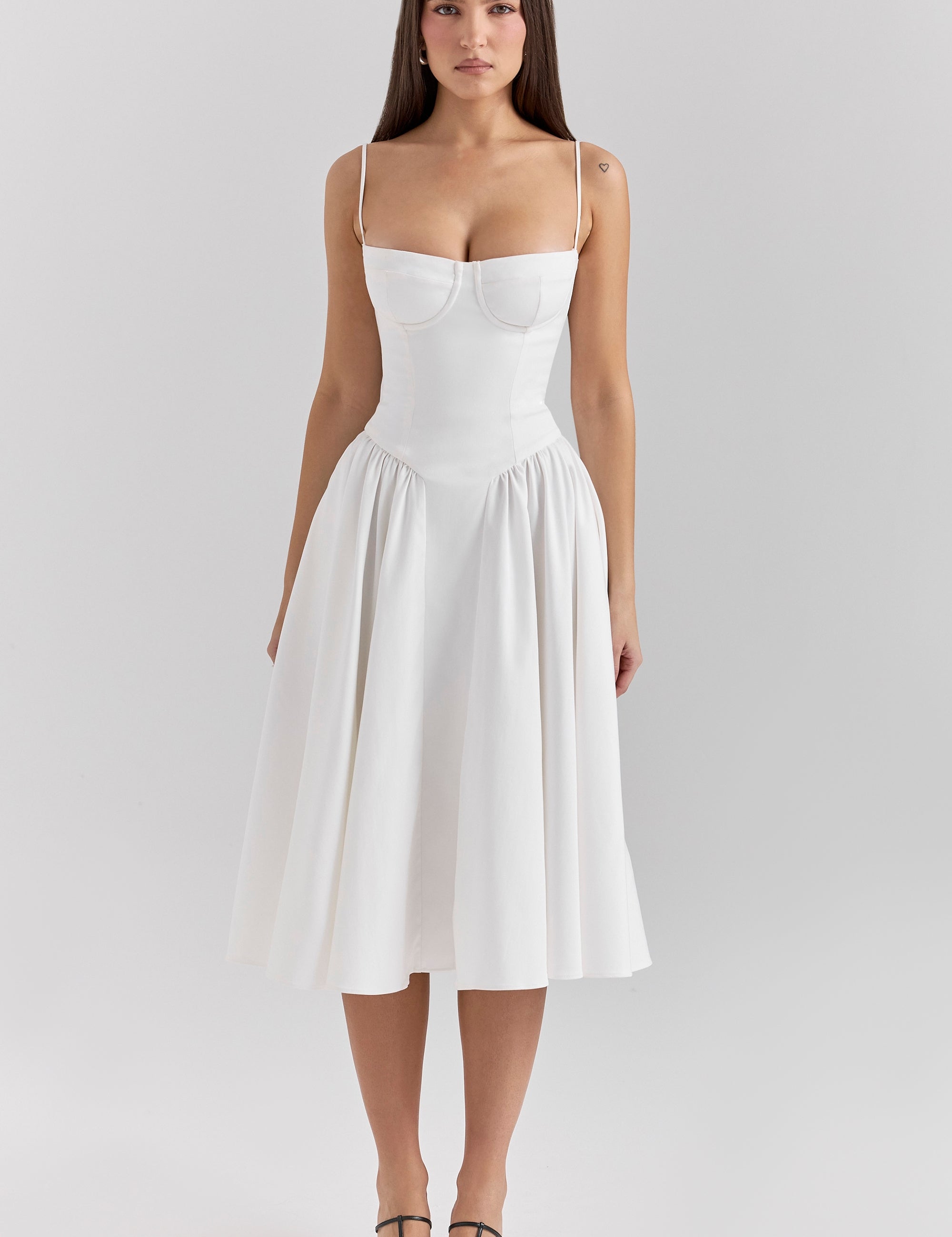 Monaco Corset Midi Dress