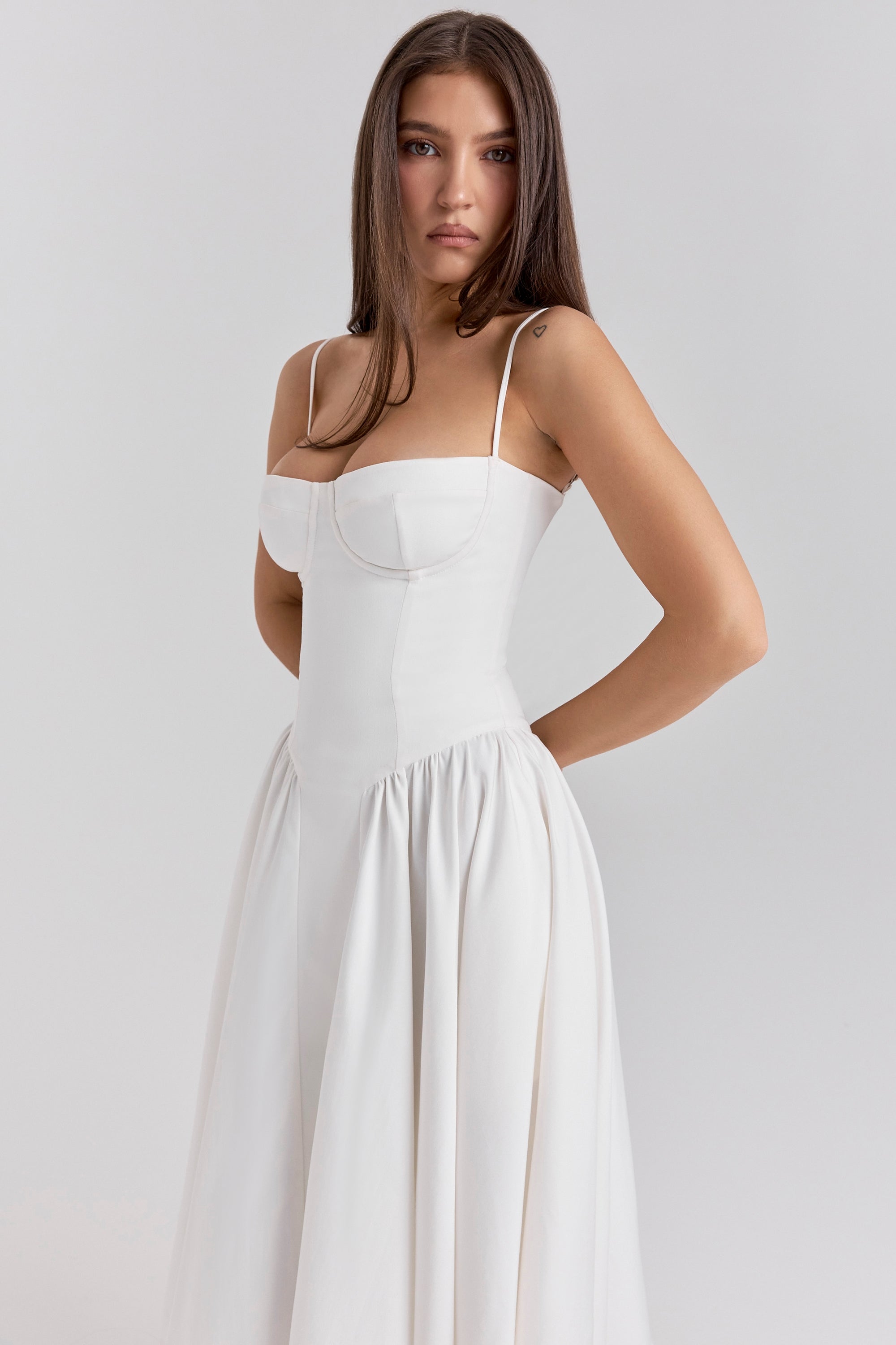 Monaco Corset Midi Dress
