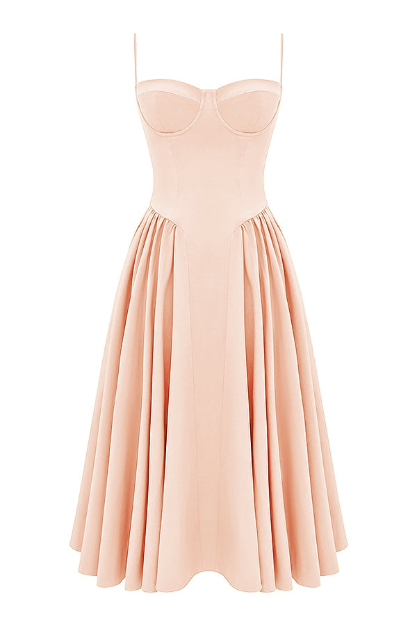 Monaco Corset Midi Dress